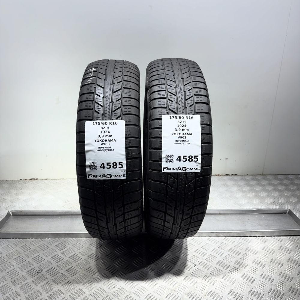 Gomme Usate 175 60 R16 82H Yokohama V903 Invernali