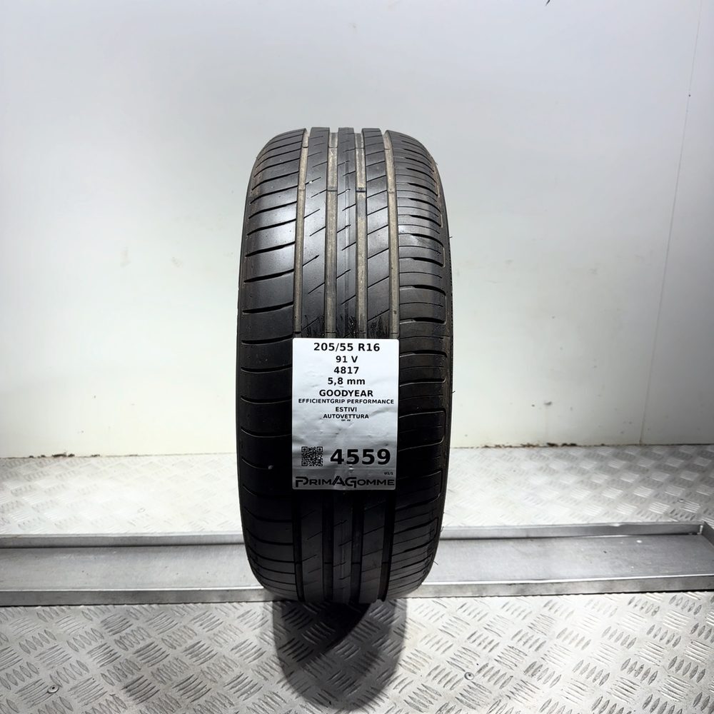 Gomma Usata 205 55 R16 91V Goodyear Efficientgrip Performance 83% Estivo