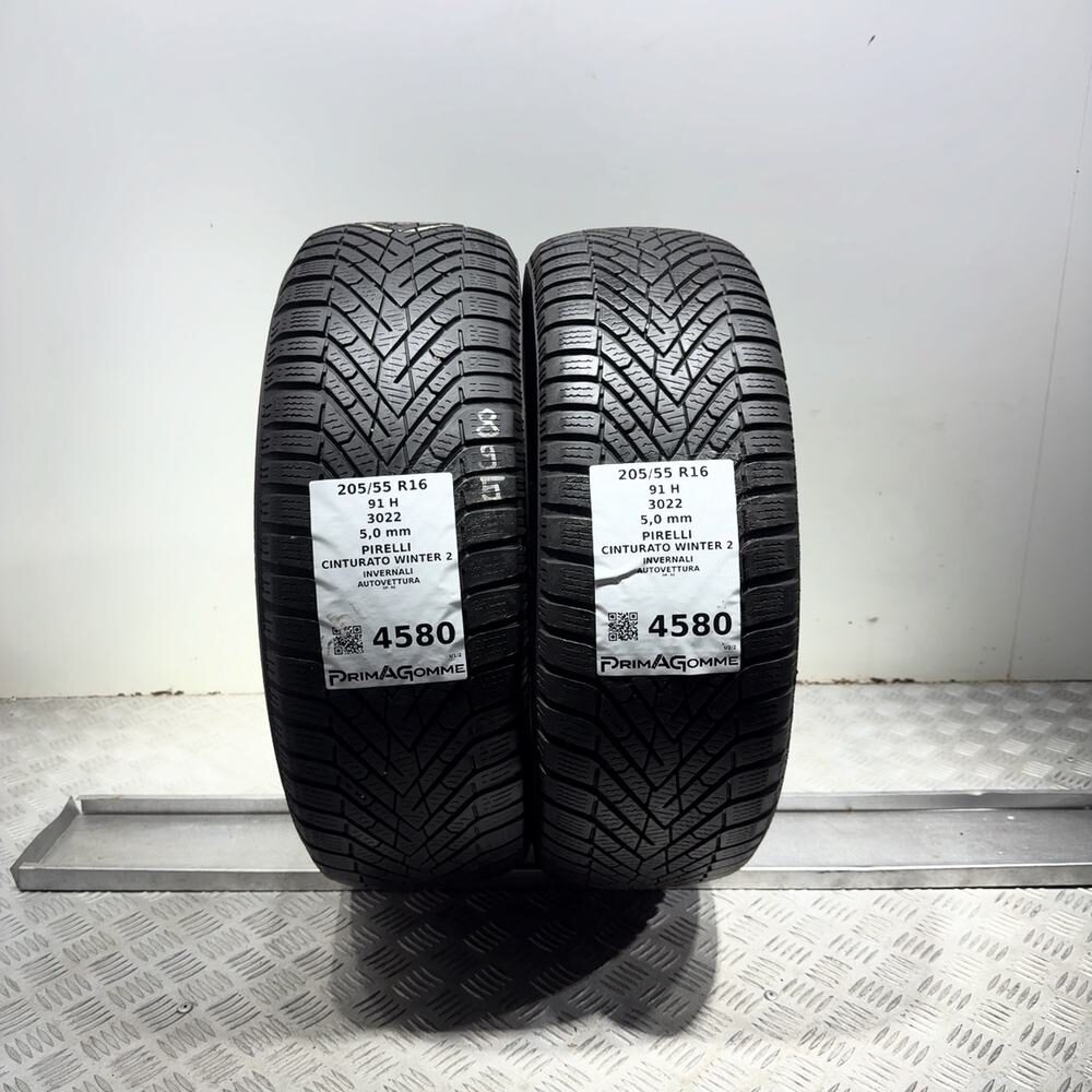 Gomme Usate 205 55 R16 91H Pirelli Cinturato Winter 2 71% Invernali