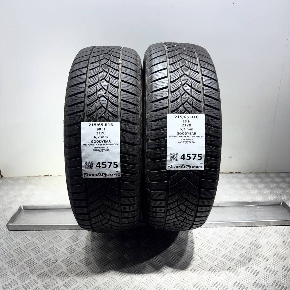 Gomme Usate 215 65 R16 98H Goodyear Ultragrip Performance+ 89% Invernali