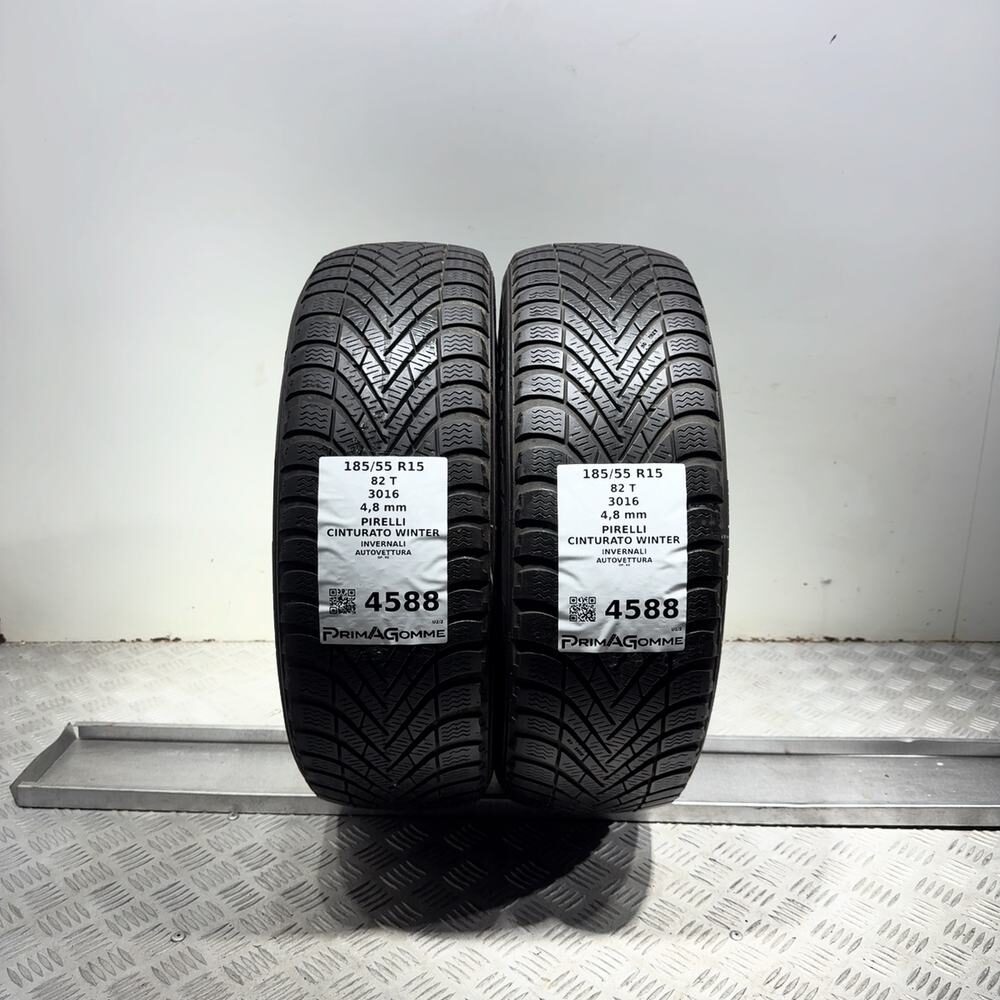 Gomme Usate 185 55 R15 82T Pirelli Cinturato Winter Invernali