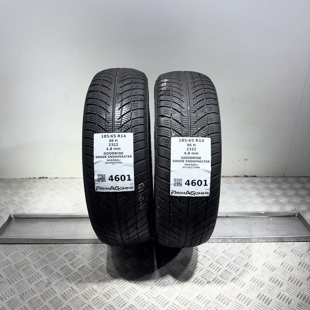 Gomme Usate 185 65 R14 86H Goodride SW608 Snowmaster Invernali