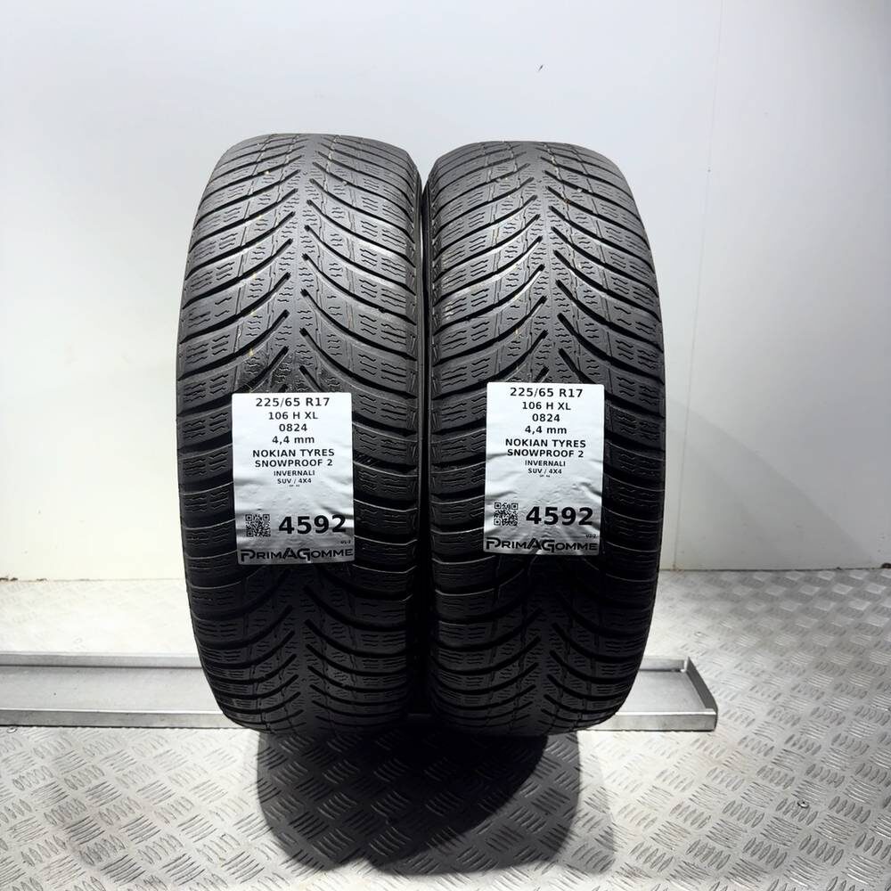 Gomme Usate 225 65 R17 106H XL Nokian Tyres Snowproof 2 Invernali