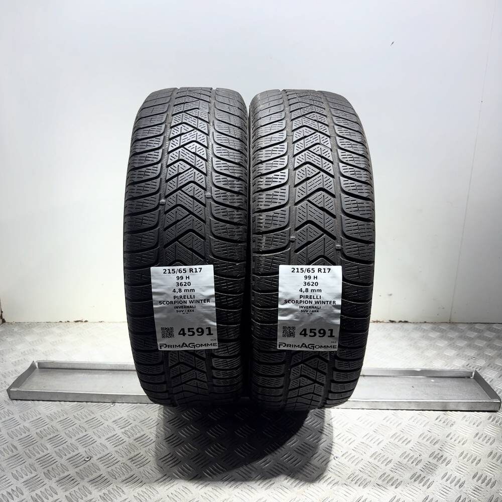 Gomme Usate 215 65 R17 99H Pirelli Scorpion Winter Invernali