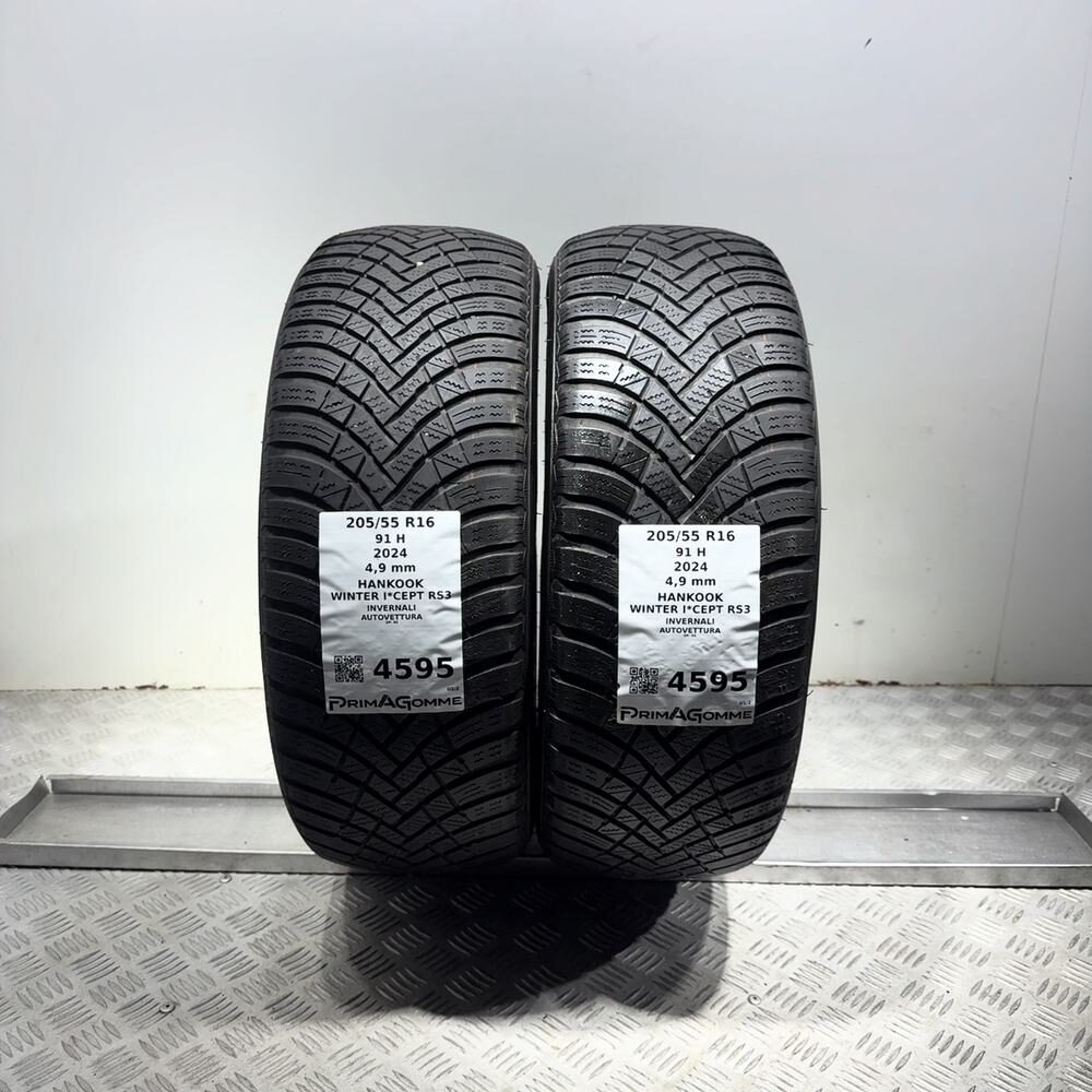 Gomme Usate 205 55 R16 91H Hankook Winter I*Cept RS3 Invernali