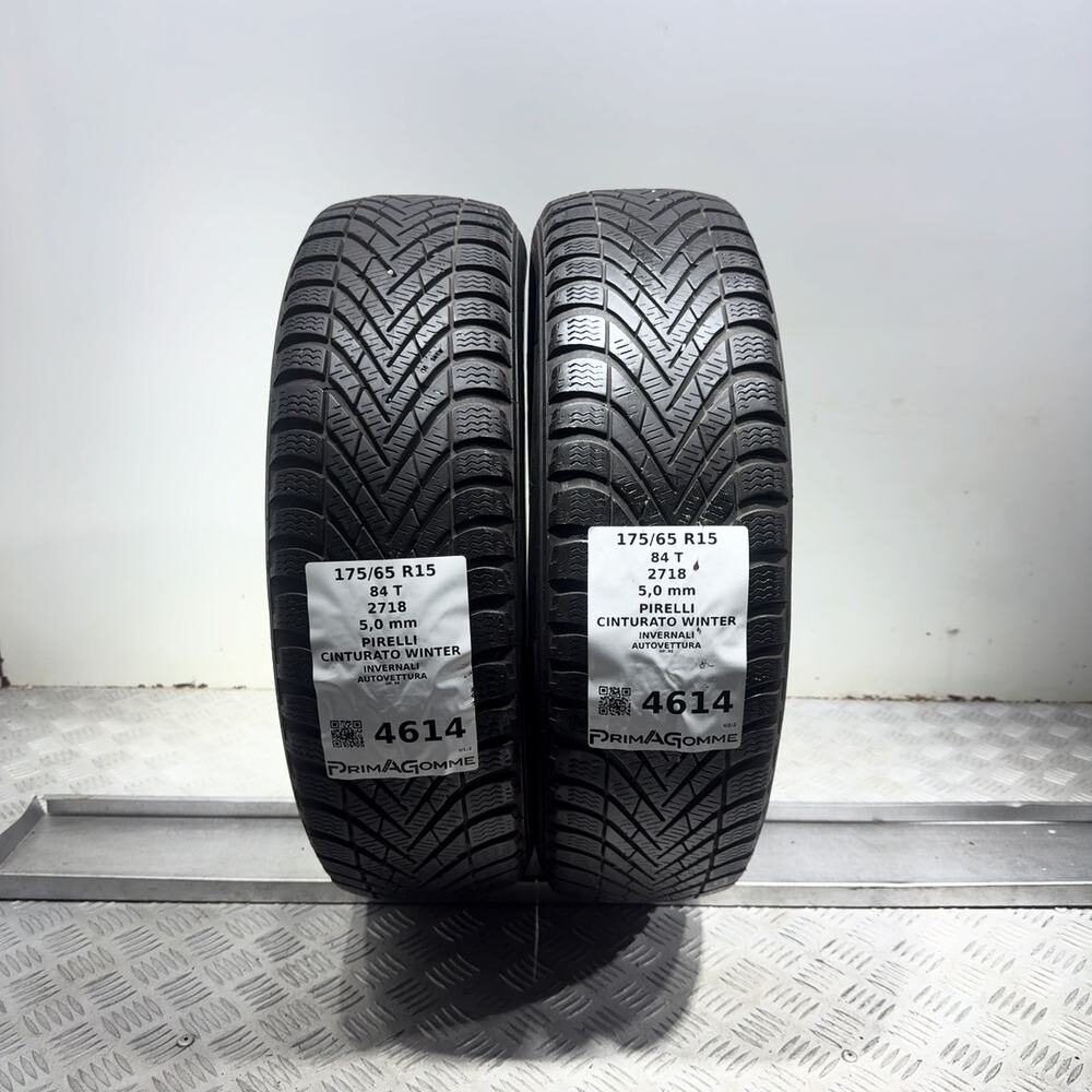 Gomme Usate 175 65 R15 84T Pirelli Cinturato Winter 71% Invernali