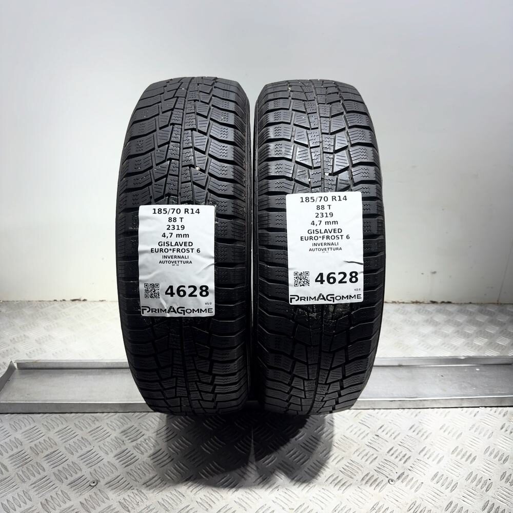 Gomme Usate 185 70 R14 88T Gislaved Euro*Frost 6 Invernali