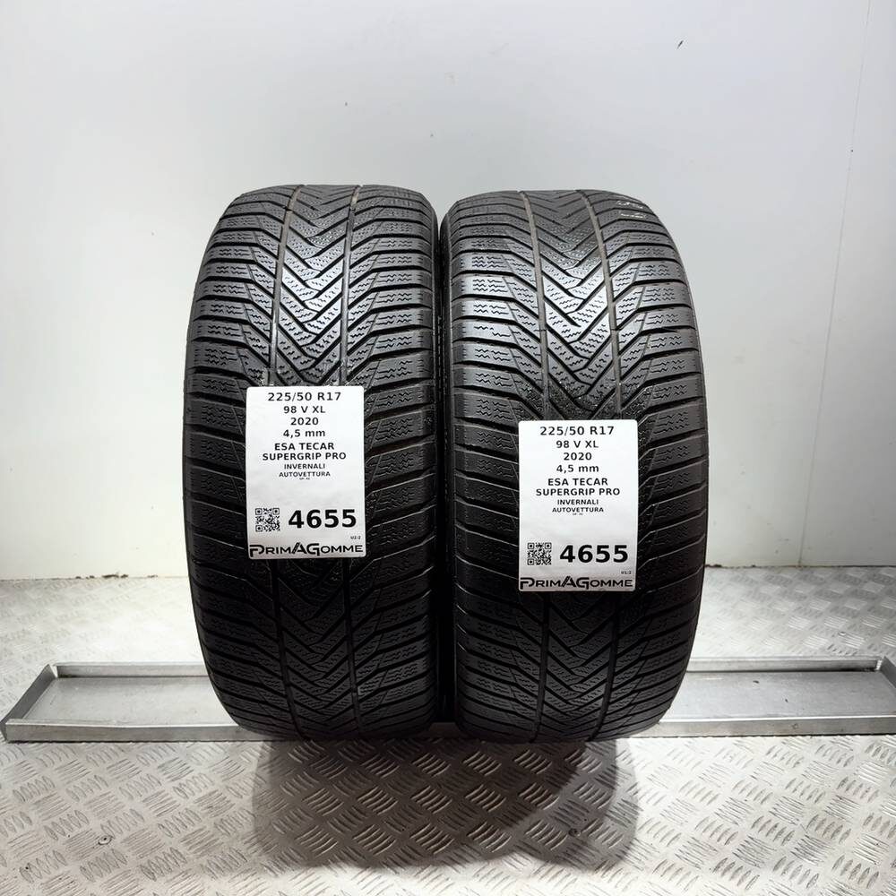 Gomme Usate 225 50 R17 98V XL Esa Tecar Supergrip Pro Invernali