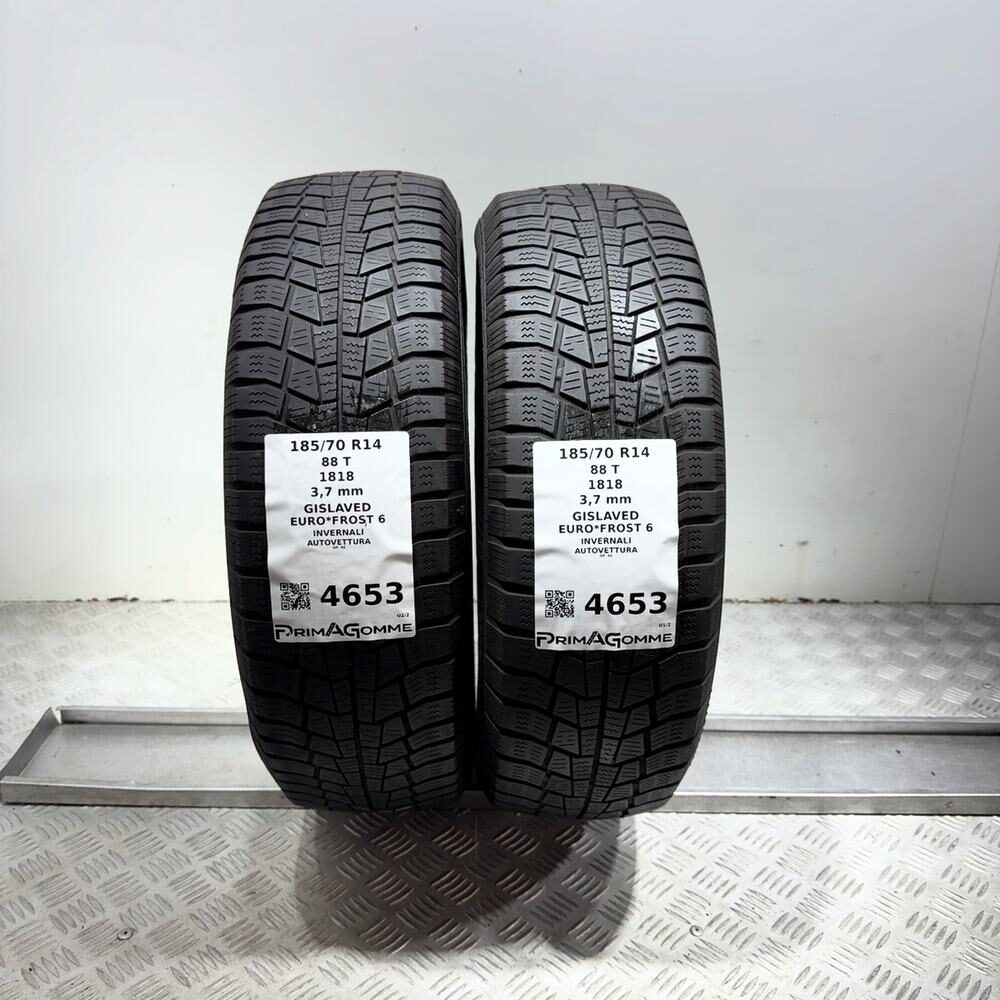 Gomme Usate 185 70 R14 88T Gislaved Euro*Frost 6 Invernali