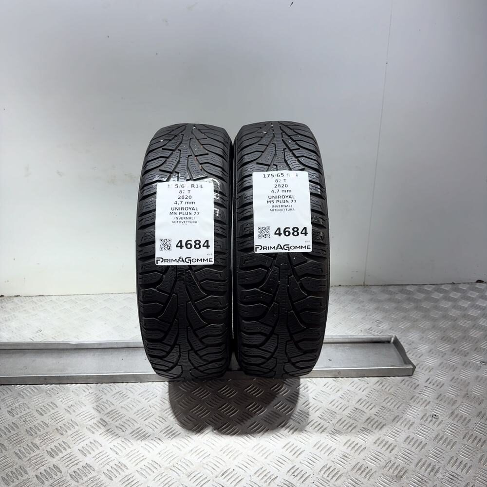 Gomme Usate 175 65 R14 82T Uniroyal MS Plus 77 Invernali