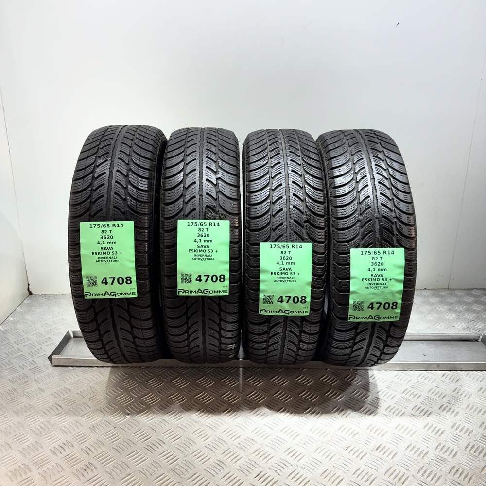 Gomme Usate 175 65 R14 82T Sava Eskimo S3 + Invernali