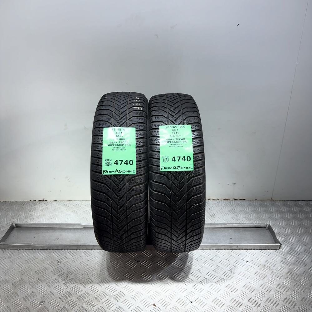 Gomme Usate 185 65 R15 88T Esa+ Tecar Supergrip Pro Invernali