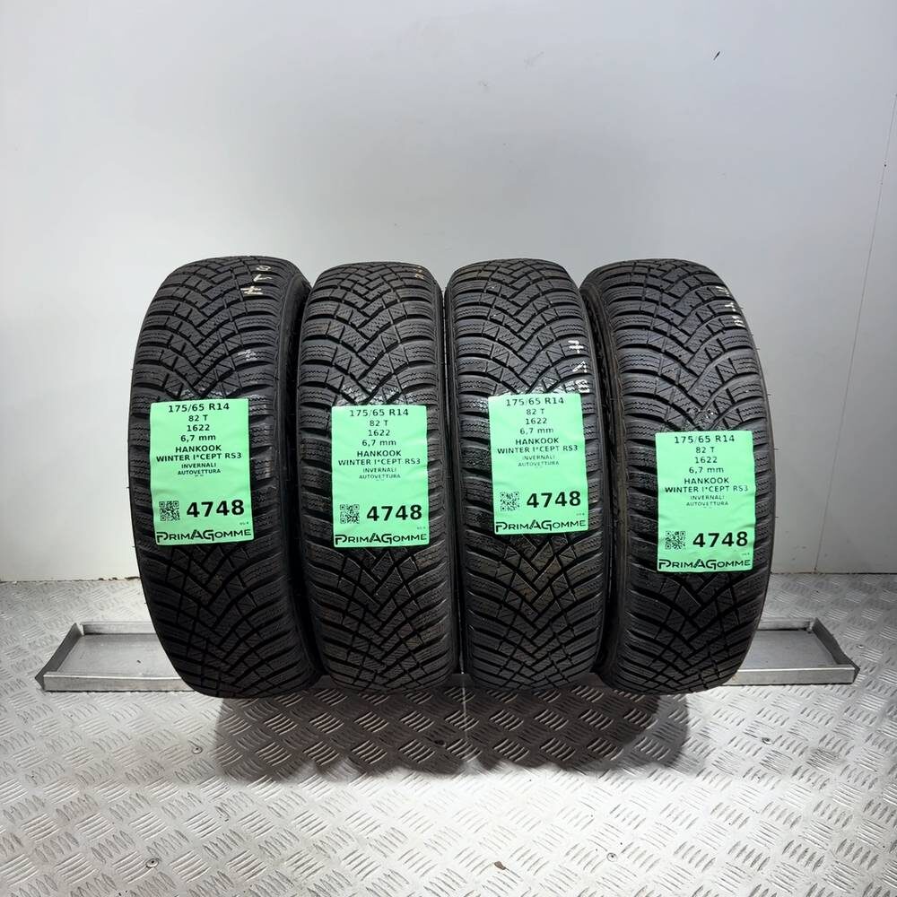 Gomme Usate 175 65 R14 82T Hankook Winter I*Cept RS3 96% Invernali