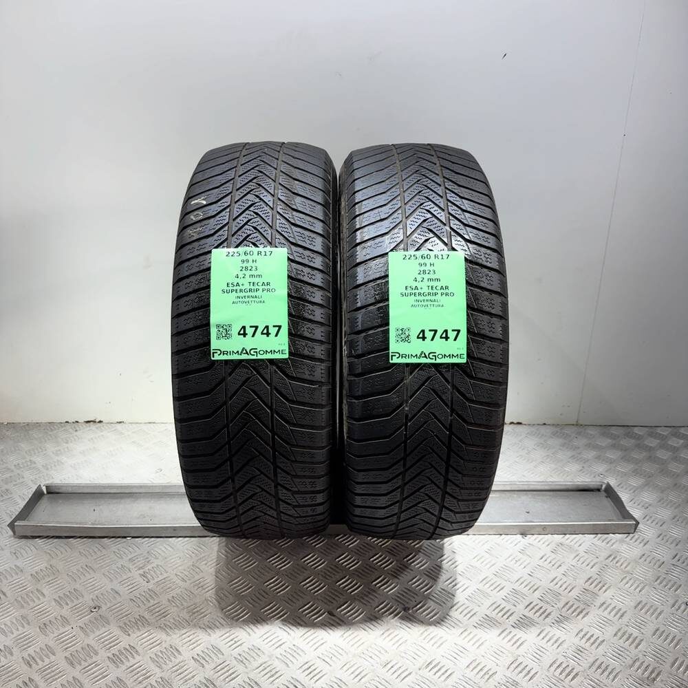 Gomme Usate 225 60 R17 99H Esa+ Tecar Supergrip Pro Invernali