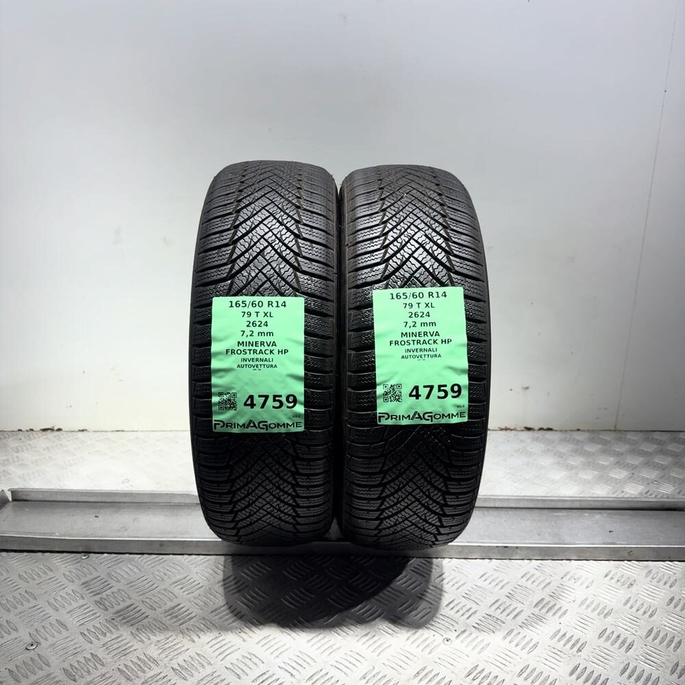 Gomme Usate 165 60 R14 79T XL Minerva Frostrack HP 98% Invernali