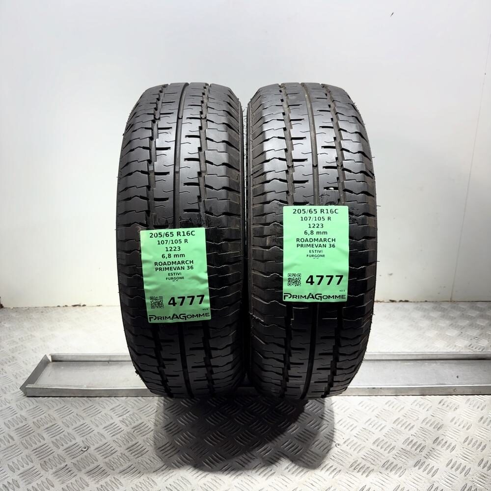Gomme Usate 205 65 R16C 107/105R Roadmarch Primevan 36 97% Estive