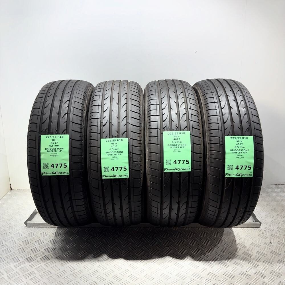 Gomme Usate 225 55 R18 98H Bridgestone Dueler H/P 93% Estive