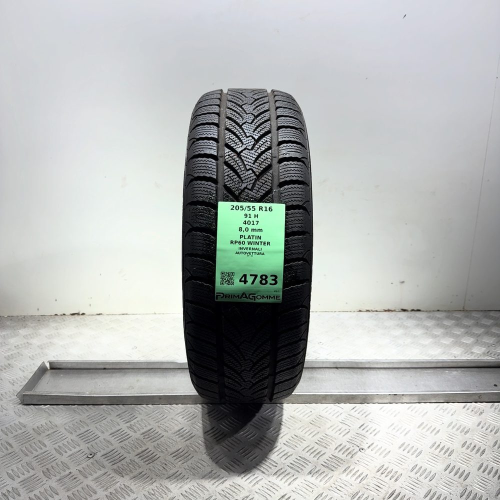 Gomma Usata 205 55 R16 91H Platin RP60 Winter 98% Invernale