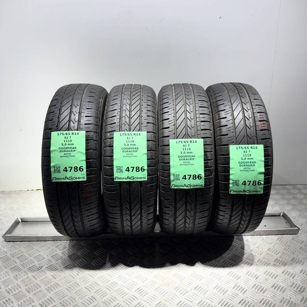Gomme Usate 175 65 R14 82T Goodyear Duragrip 71% Estive