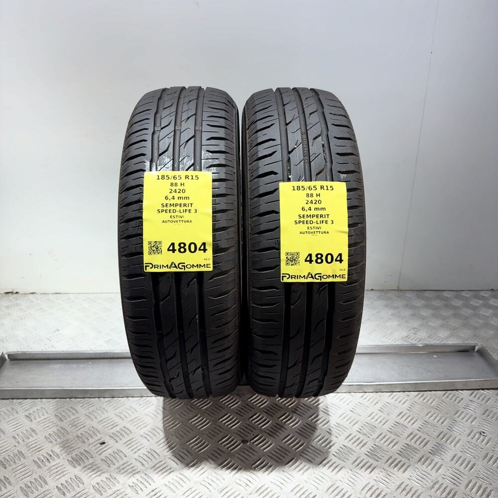 Gomme Usate 185 65 R15 88H Semperit Speed-Life 3 91% Estive