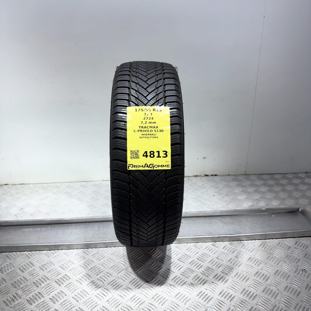Gomma Usata 175 55 R15 77T Tracmax C-Privilo S130 98% Invernale