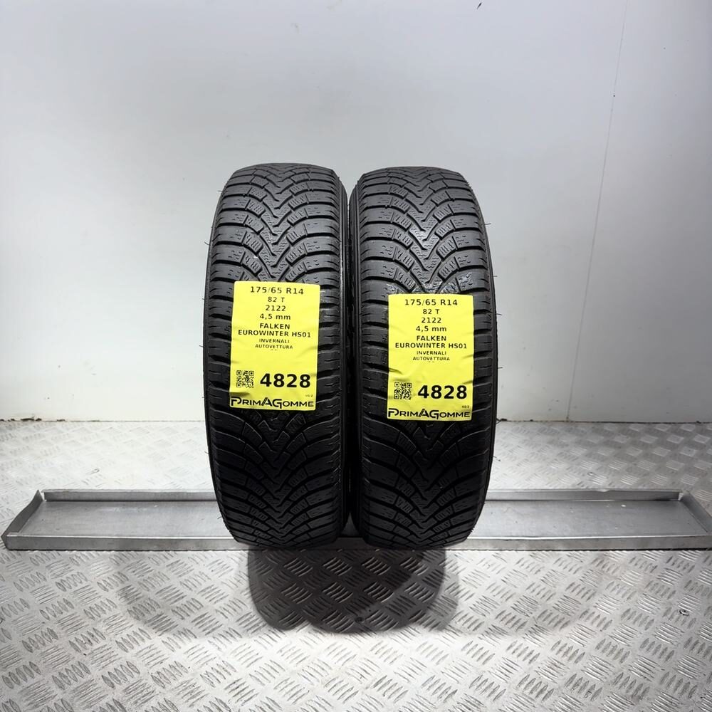 Gomme Usate 175 65 R14 82T Falken Eurowinter HS01 Invernali