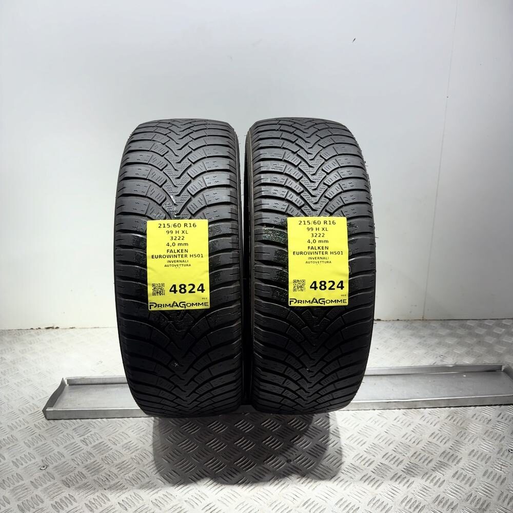 Gomme Usate 215 60 R16 XL 99H Falken Eurowinter HS01 Invernali
