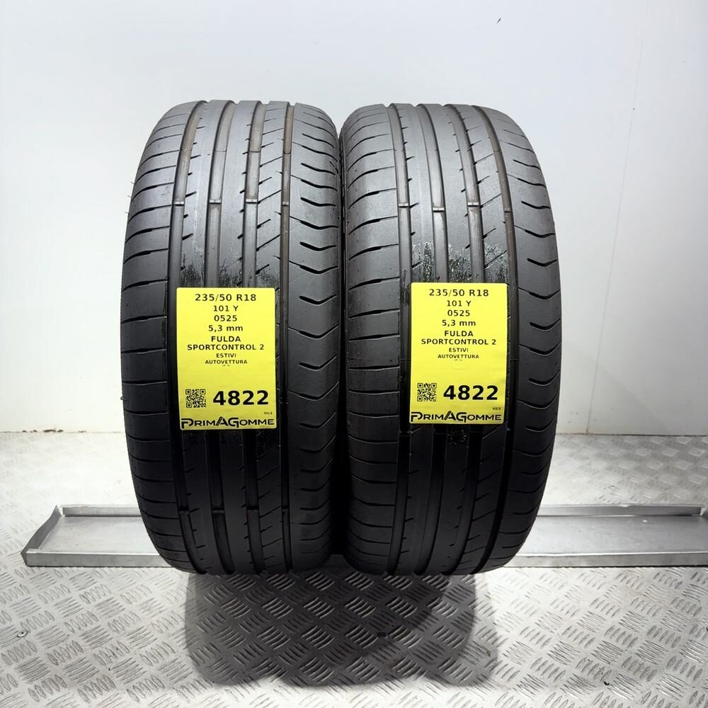Gomme Usate 235 50 R18 101Y Fulda Sportcontrol 2 76% Estive