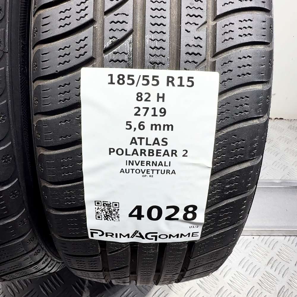 Gomme Usate 185 55 R15 82H Atlas Polarbear 2 80% Invernali - immagine 3