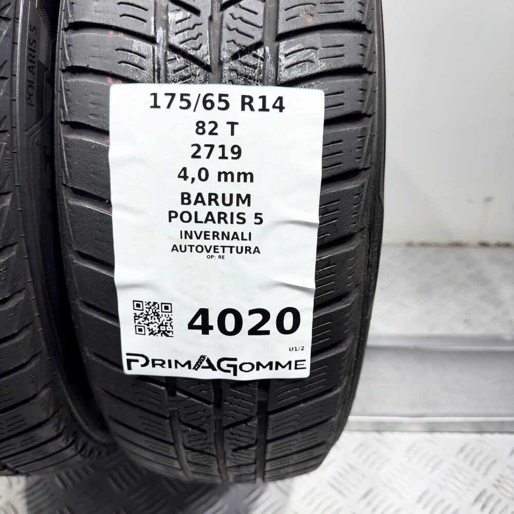 Gomme Usate 175 65 R14 82T Barum Polaris 5 Invernali - immagine 3