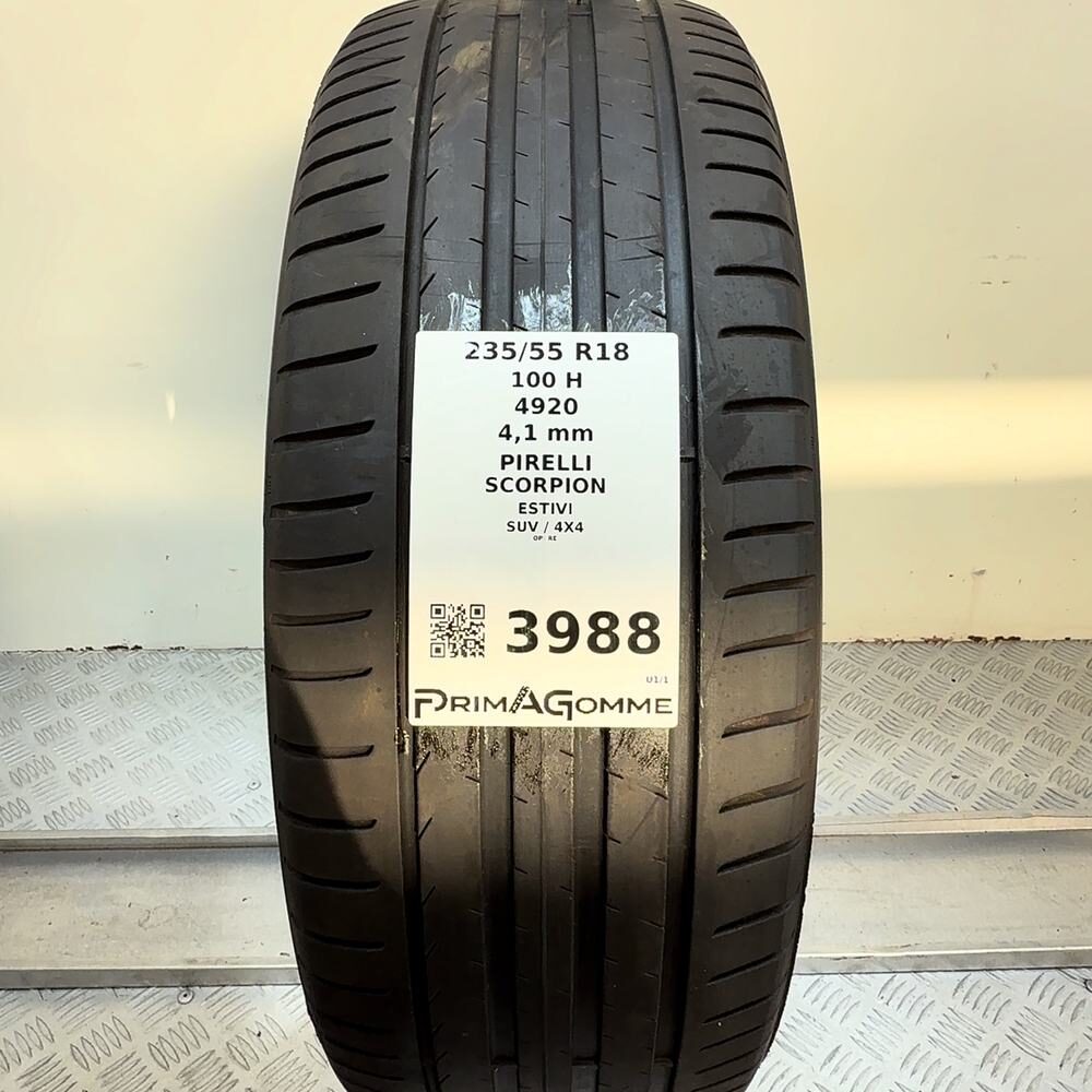 Gomma Usata 235 55 R18 100H Pirelli Scorpion Estivo - immagine 3