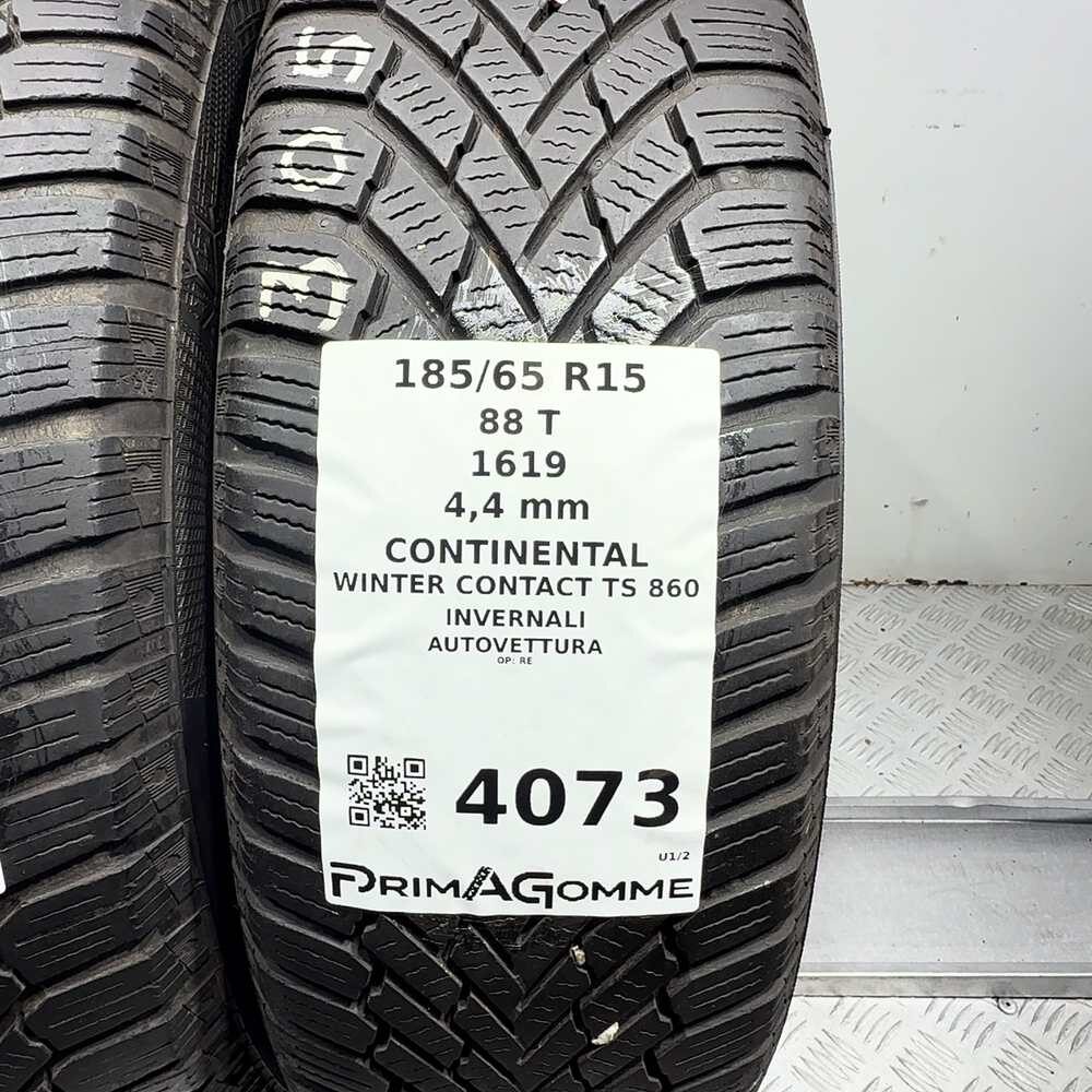Gomme Usate 185 65 R15 88T Continental Winter Contact TS 860 Invernali - immagine 3