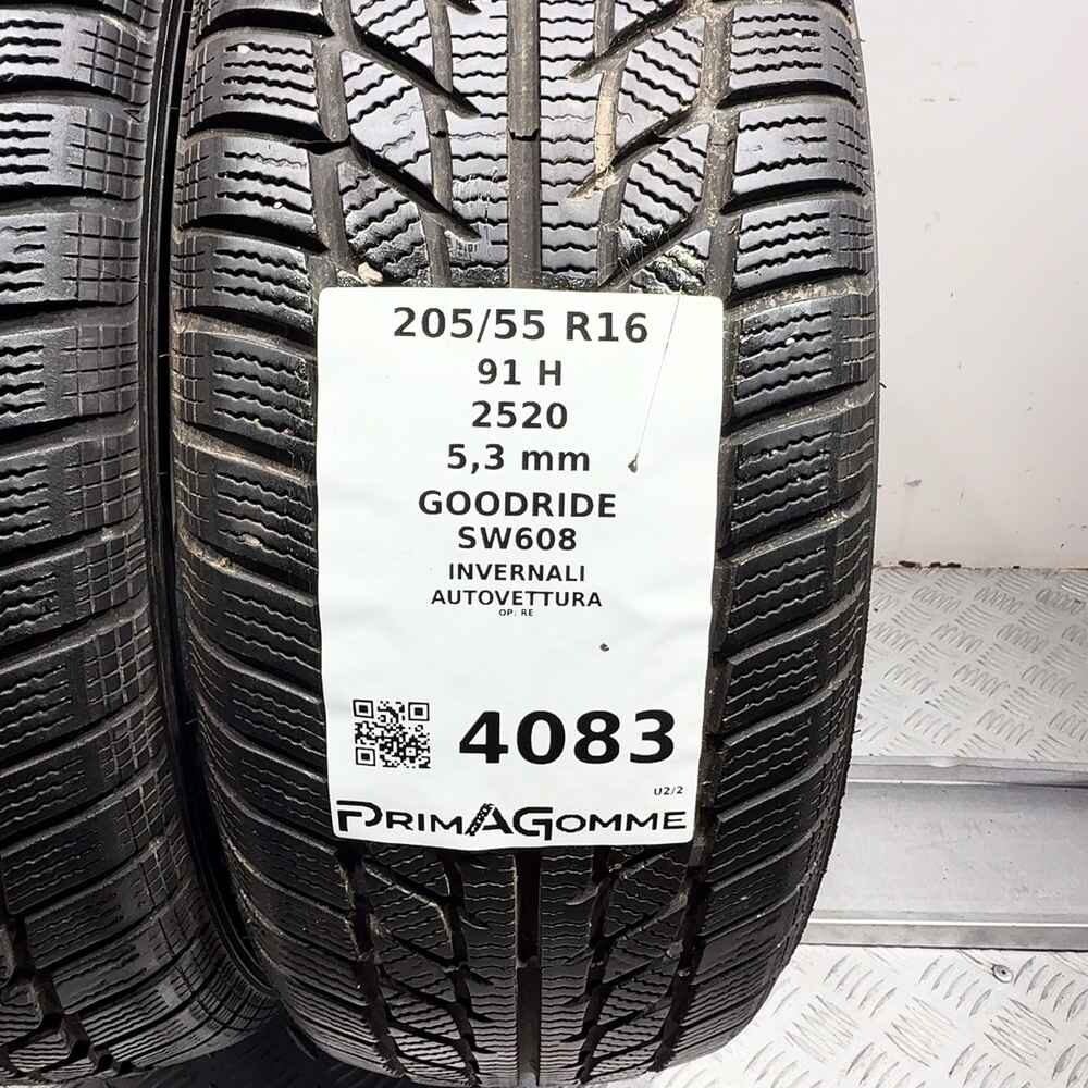 Gomme Usate 205 55 R16 91H Goodride SW608 76% Invernali - immagine 3