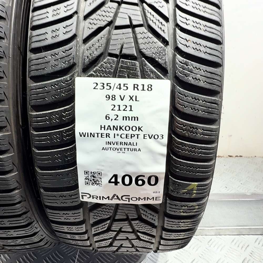 Gomme Usate 235 45 R18 98V XL Hankook Winter I*Cept Evo3 89% Invernali - immagine 3