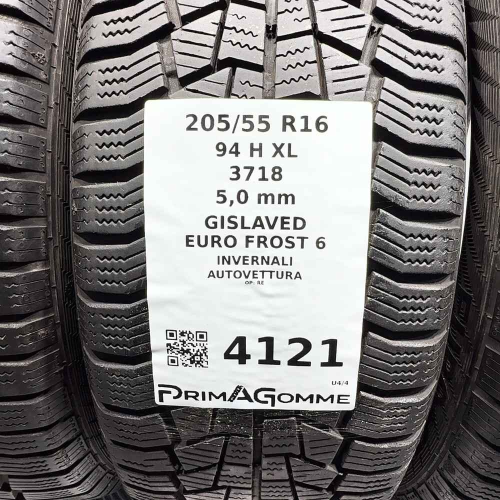 Gomme Usate 205 55 R16 94H XL Gislaved Euro Frost 6 71% Invernali - immagine 3