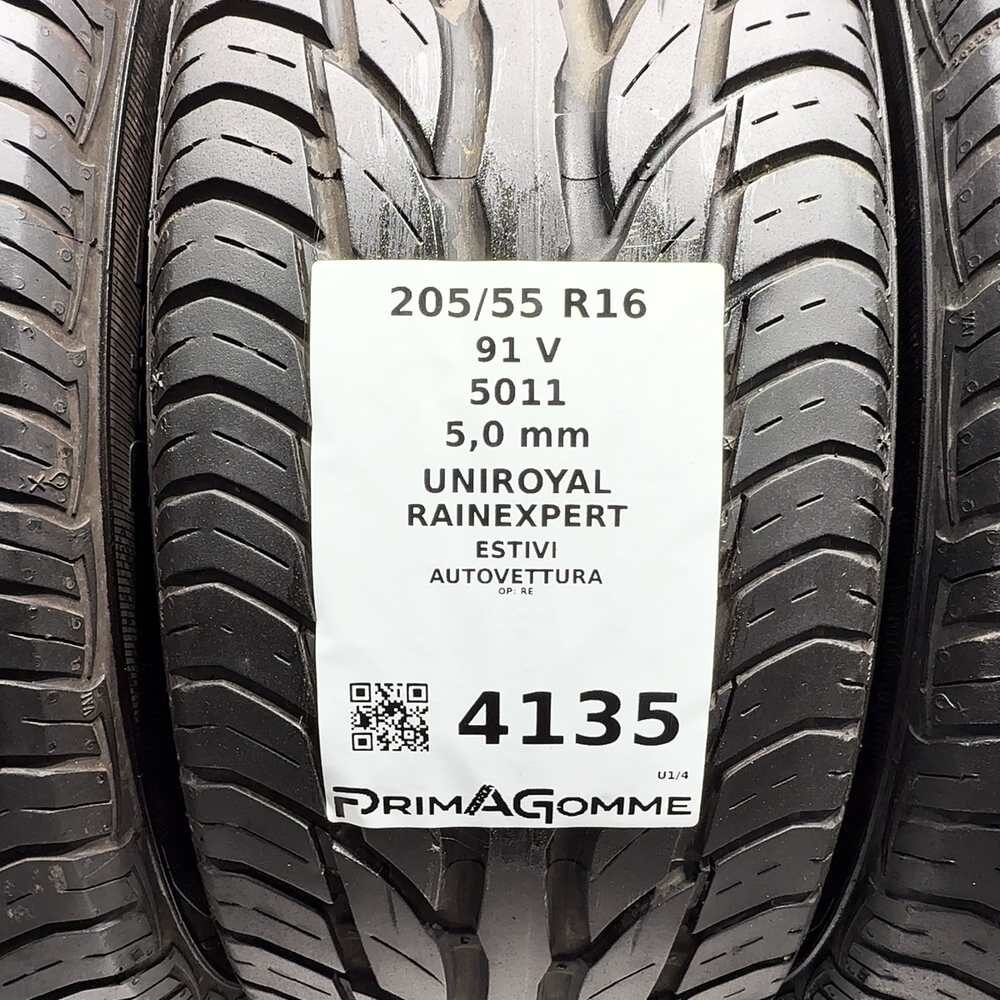 Gomme Usate 205 55 R16 91V Uniroyal Rainexpert 71% Estive - immagine 3