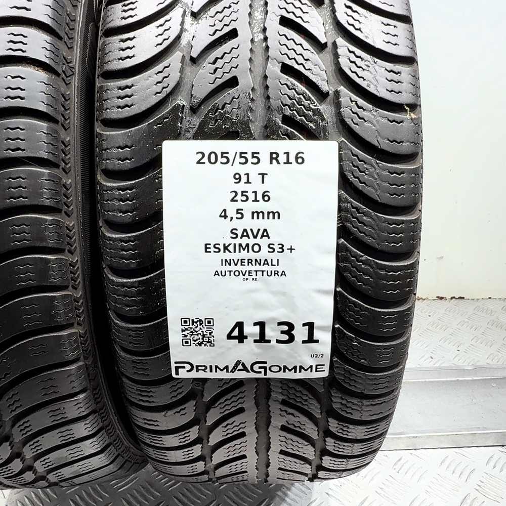 Gomme Usate 205 55 R16 91T Sava Eskimo S3+ Invernali - immagine 3