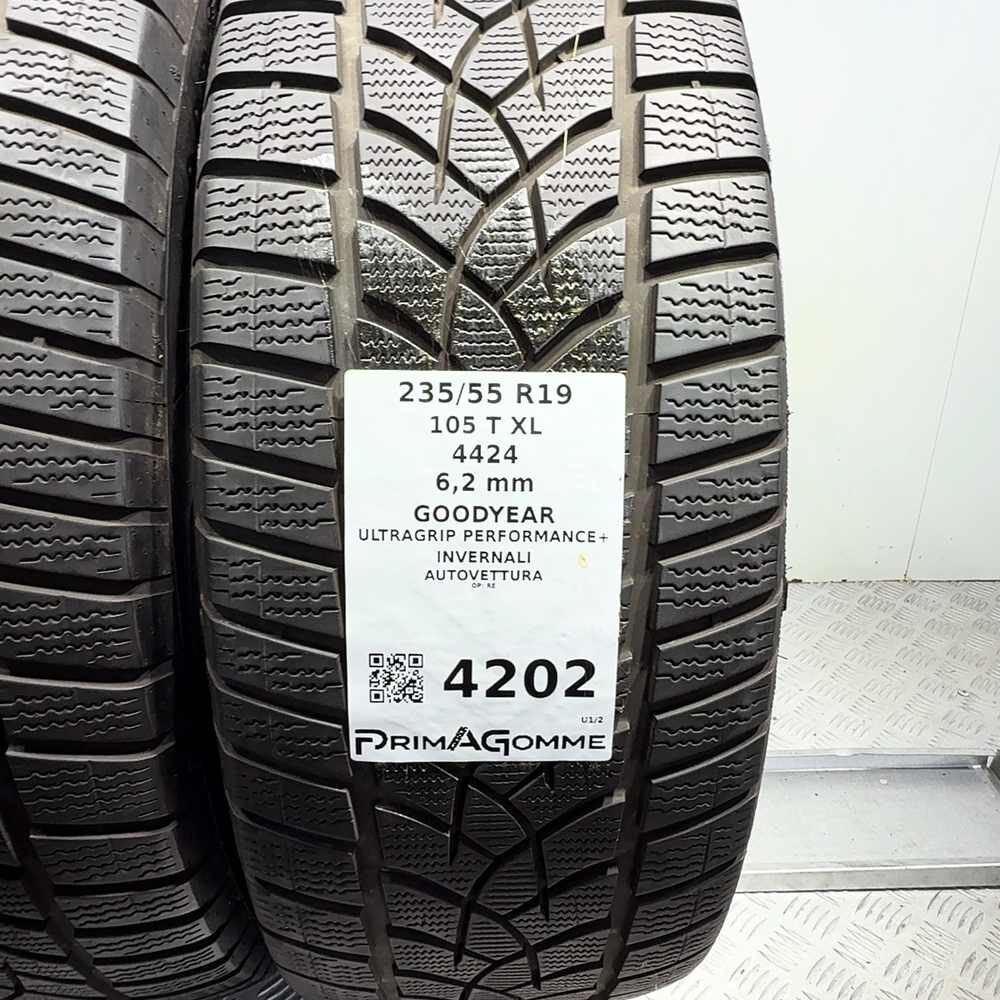 Gomme Usate 235 55 R19 105T XL Goodyear Ultragrip Performance+ 89% Invernali - immagine 3