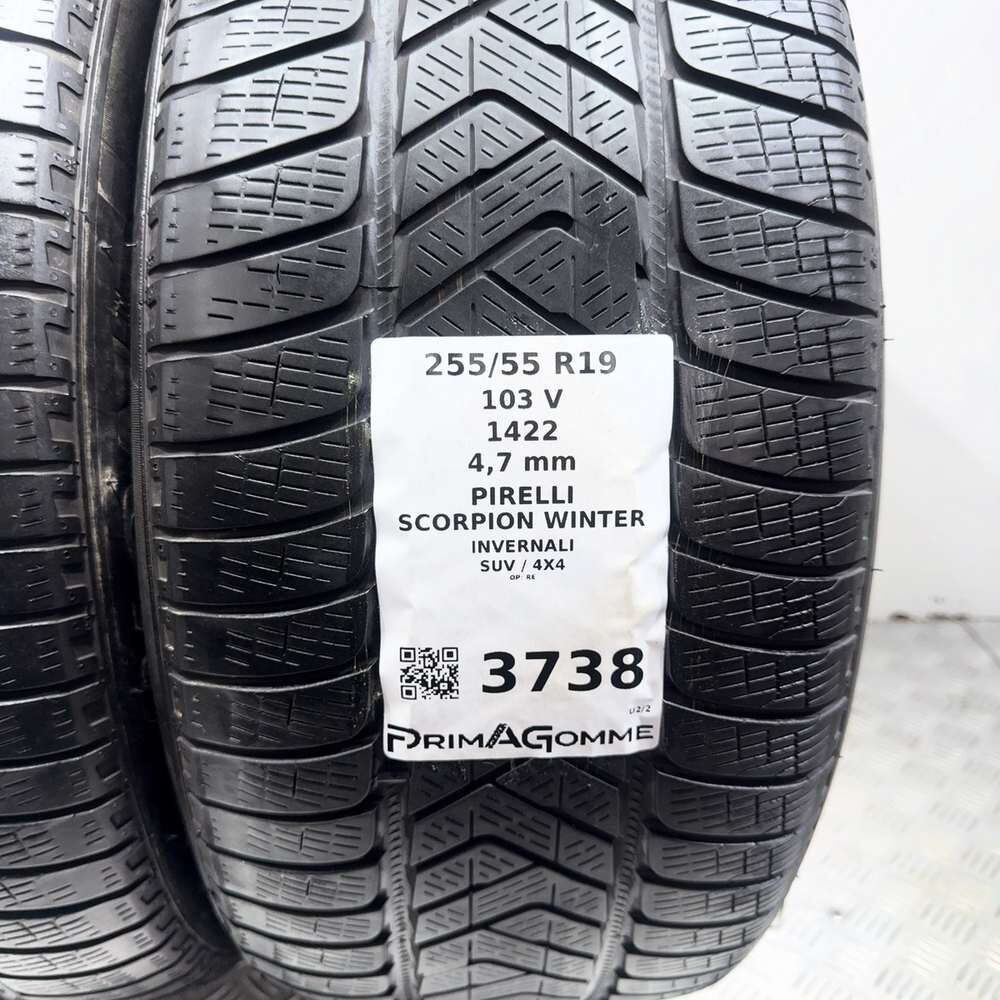 Gomme Usate 255 55 R19 103V Pirelli Scorpion Winter Invernali - immagine 3