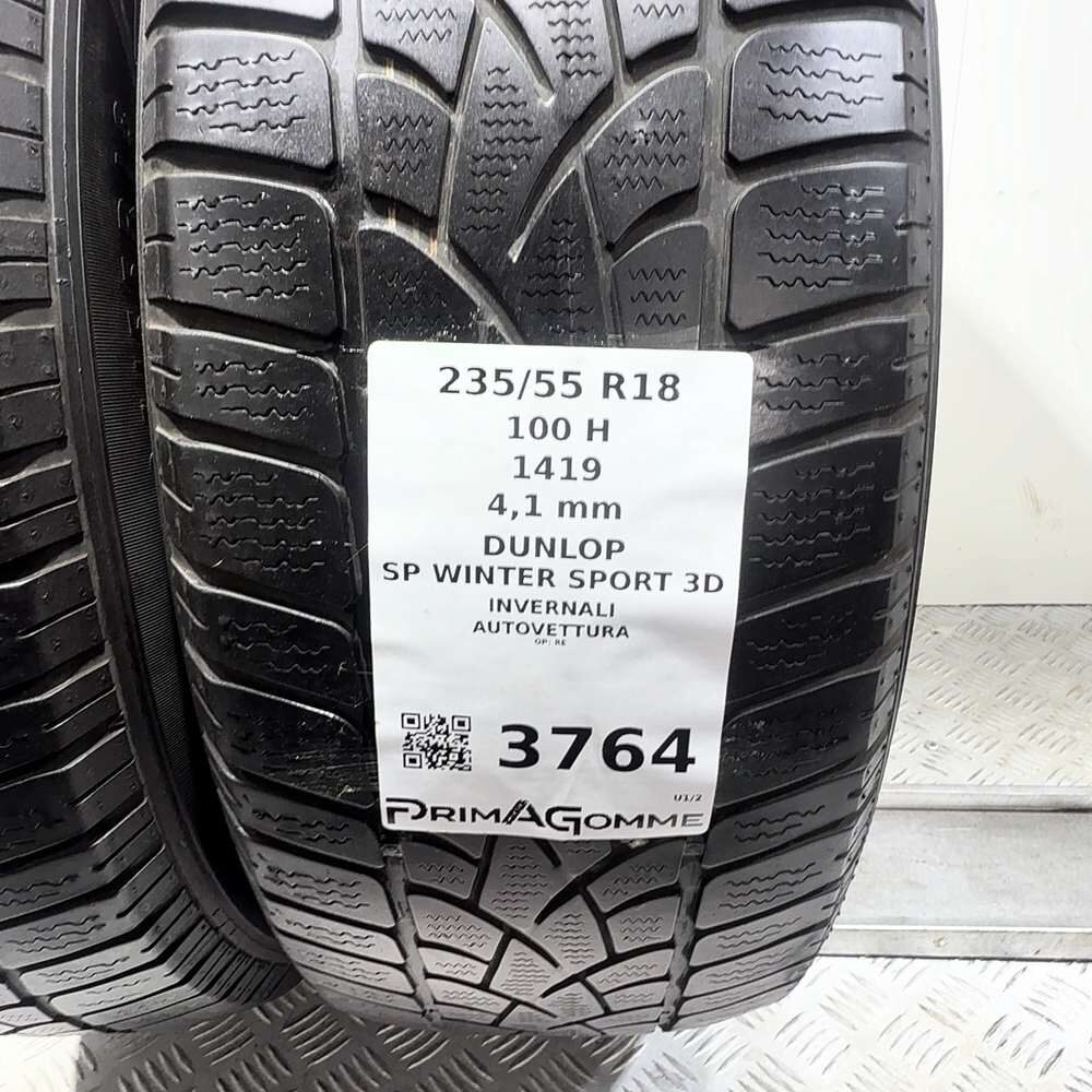 Gomme Usate 235 55 R18 100H Dunlop SP Winter Sport 3D Invernali - immagine 3