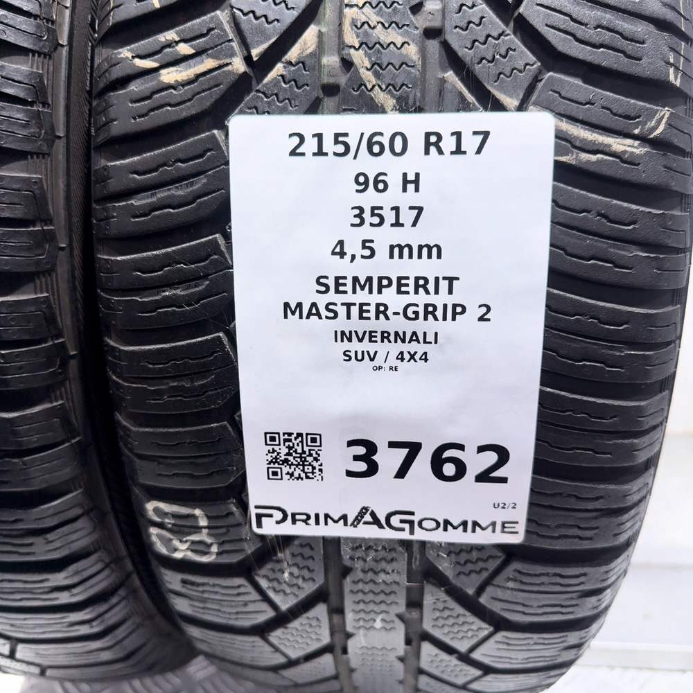 Gomme Usate 215 60 R17 96H Semperit Master-Grip 2 Invernali - immagine 3
