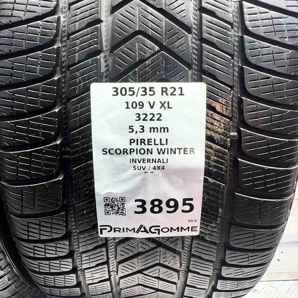 Gomme Usate 305 35 R21 109V XL Pirelli Scorpion Winter 76% Invernali - immagine 3