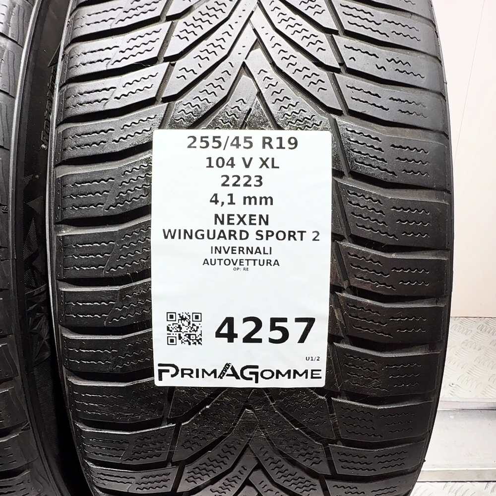Gomme Usate 255 45 R19 XL 104V Nexen Winguard Sport 2 Invernali - immagine 3