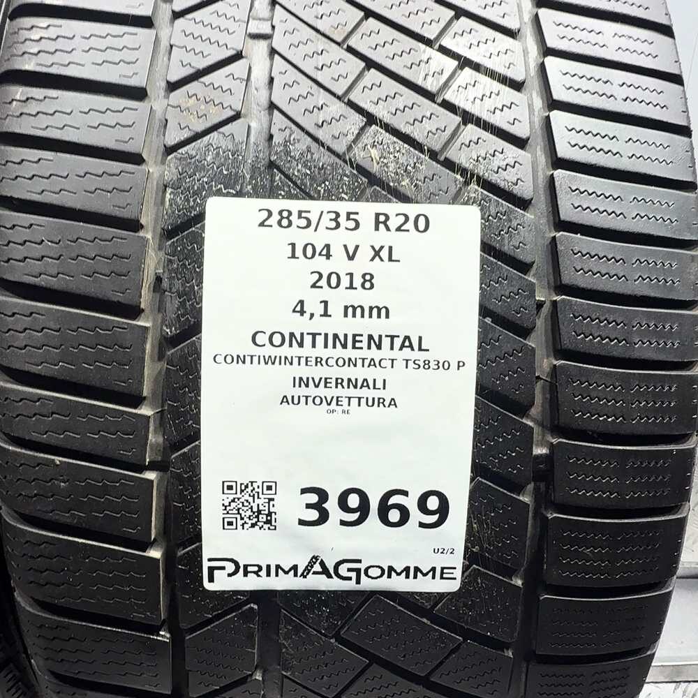 Gomme Usate 285 35 R20 104V XL Continental Contiwintercontact TS830 P Invernali - immagine 3