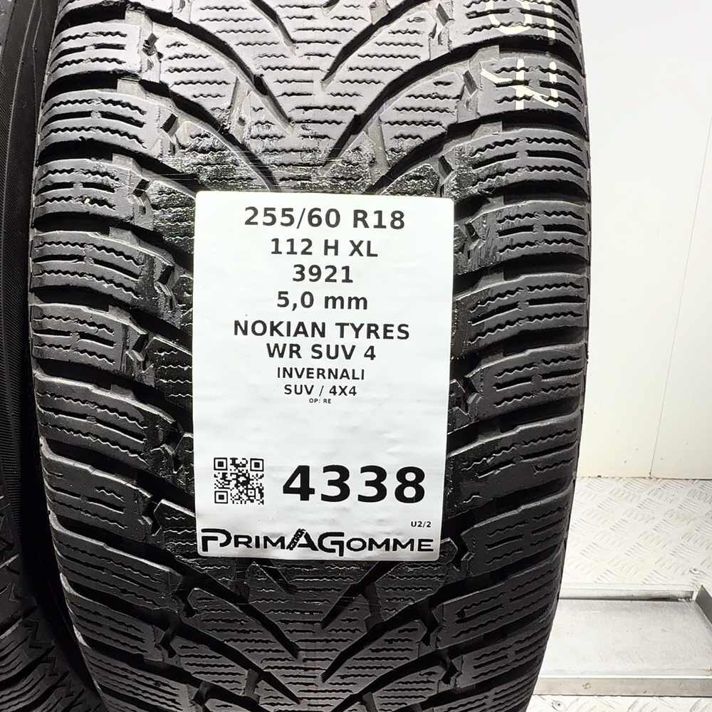 Gomme Usate 255 60 R18 112H XL Nokian Tyres WR SUV 4 71% Invernali - immagine 3