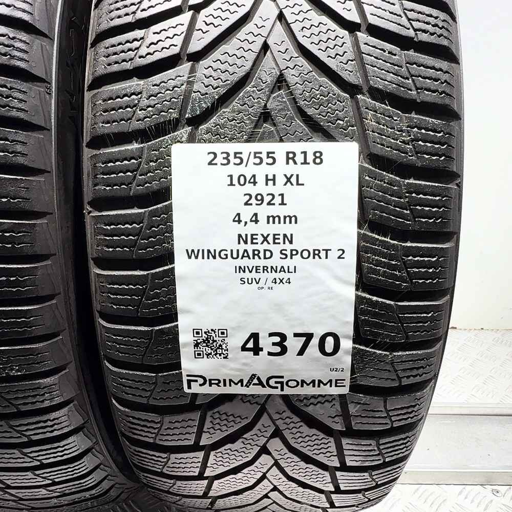 Gomme Usate 235 55 R18 104H XL Nexen Winguard Sport 2 Invernali - immagine 3