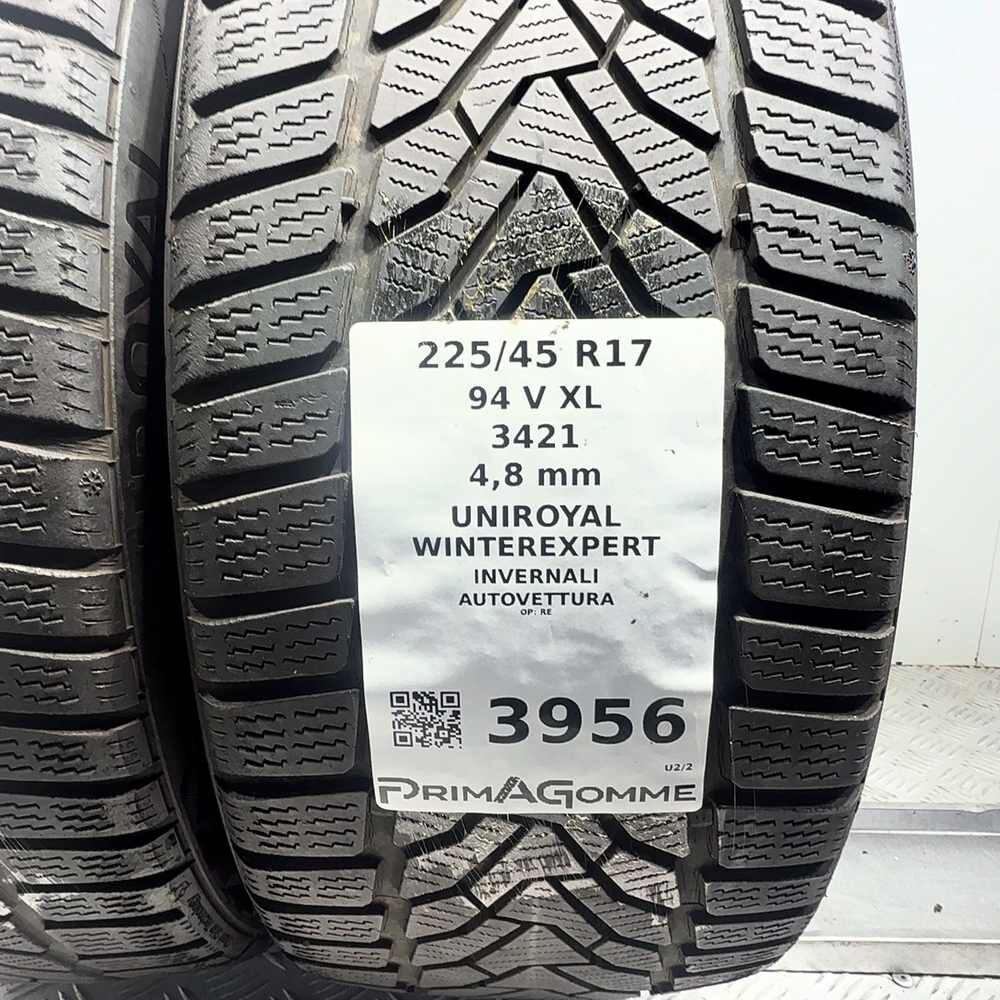Gomme Usate 225 45 R17 94V XL Uniroyal Winterexpert Invernali - immagine 3
