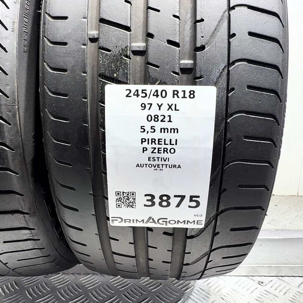 Gomme Usate 245 40 R18 97Y XL Pirelli P Zero 79% Estive - immagine 3