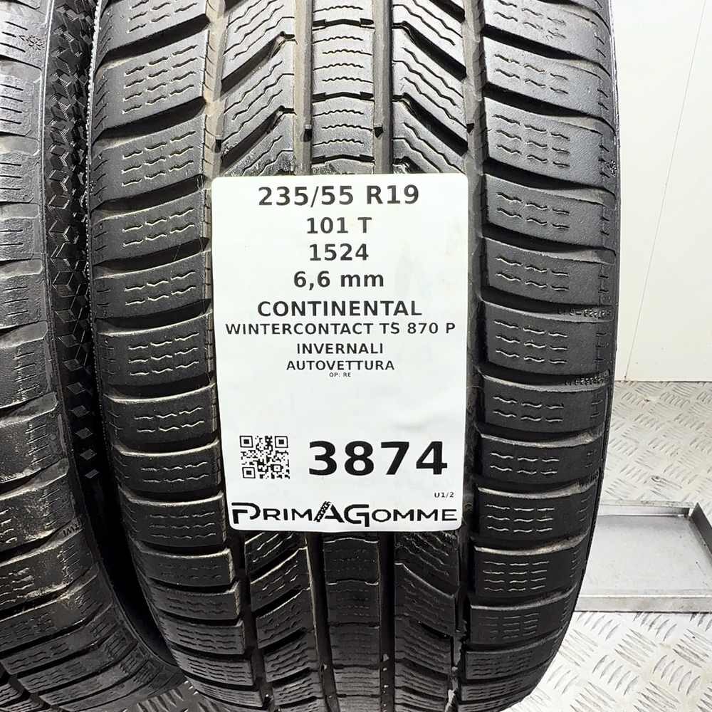 Gomme Usate 235 55 R19 101T Continental Wintercontact TS 870 P 94% Invernali - immagine 3