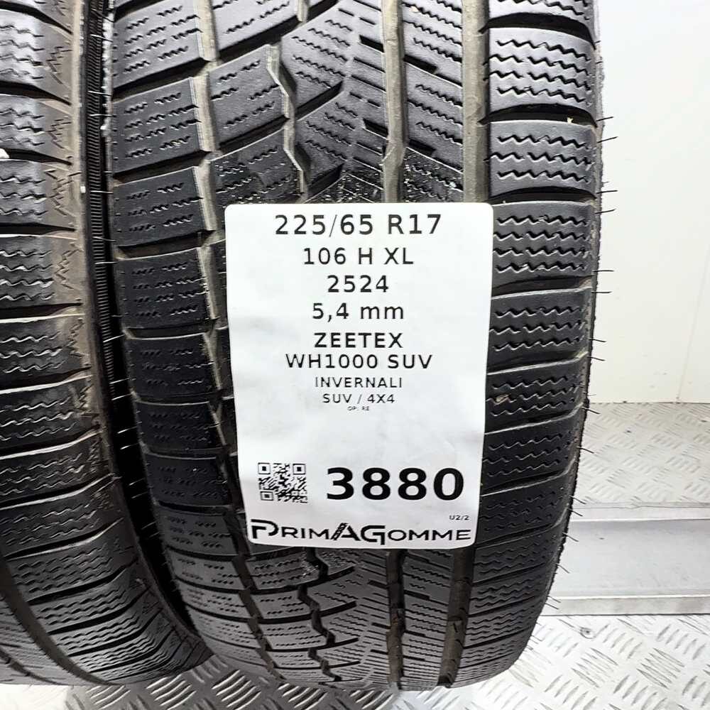 Gomme Usate 225 65 R17 XL 106H ZEETEX WH1000 SUV 77% Invernali - immagine 3
